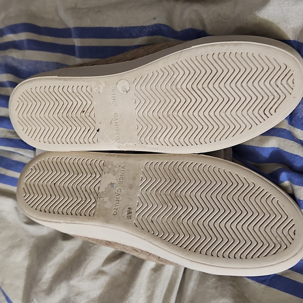 Vince Camuto Tan Slip-On Shoes - Picture 5 of 6